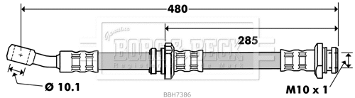 Brake Hose (BBH7386)