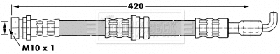 Brake Hose (BBH7078)