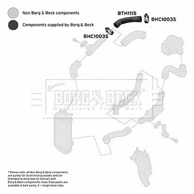 Charge Air Hose (BTH1115)