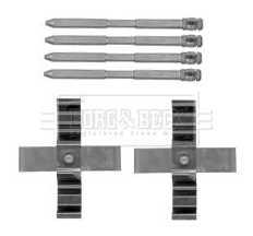 Accessory Kit, disc brake pad (BBK1307)