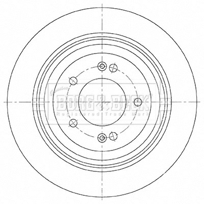 Brake Disc (BBD5485)