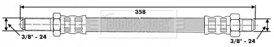Brake Hose (BBH6525)