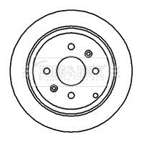 Brake Disc (BBD4108)