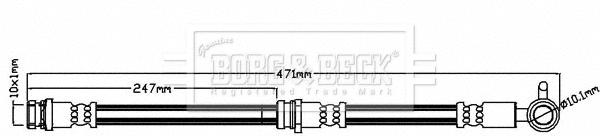 Brake Hose (BBH8472)