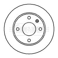 Brake Disc (BBD4885)