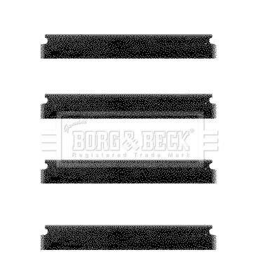Accessory Kit, disc brake pad (BBK1078)