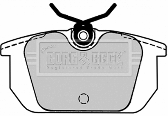 Brake Pad Set, disc brake (BBP1534)