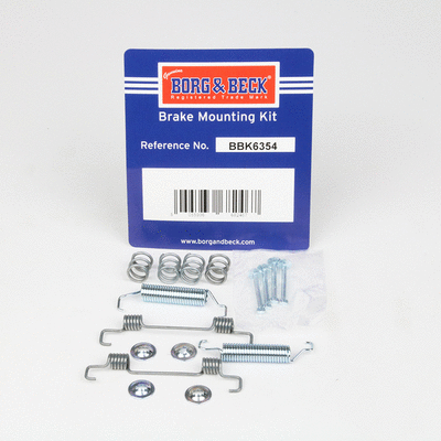 Accessory Kit, parking brake shoes (BBK6354)