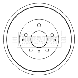 Brake Drum (BBR7162)