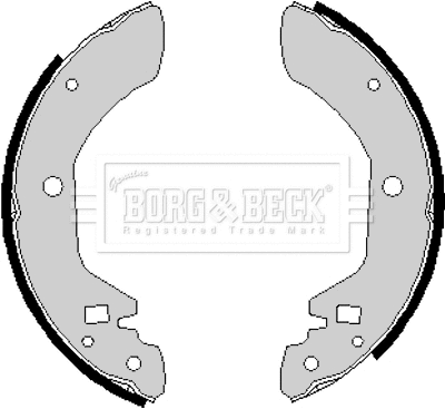 Brake Shoe Set (BBS6126)