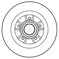 Brake Disc (BBD5977S)