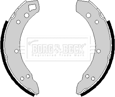 Brake Shoe Set (BBS6137)