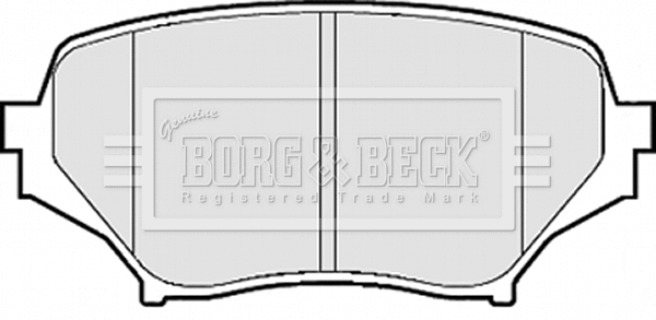 Brake Pad Set, disc brake (BBP2075)