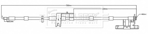 Brake Hose (BBH8688)