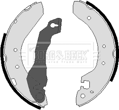 Brake Shoe Set (BBS6125)