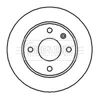Brake Disc (BBD4686)
