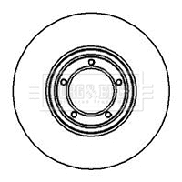 Brake Disc (BBD4623)