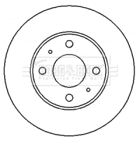 Brake Disc (BBD4336)