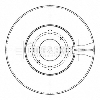Brake Disc (BBD4232)
