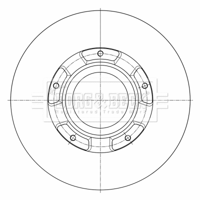 Brake Disc (BBD6073S)