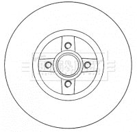 Brake Disc (BBD5794S)