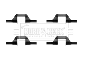 Accessory Kit, disc brake pad (BBK1392)