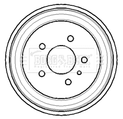 Brake Drum (BBR7113)