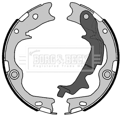 Brake Shoe Set, parking brake (BBS6488)