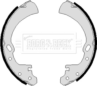 Brake Shoe Set (BBS6022)