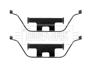 Accessory Kit, disc brake pad (BBK1343)