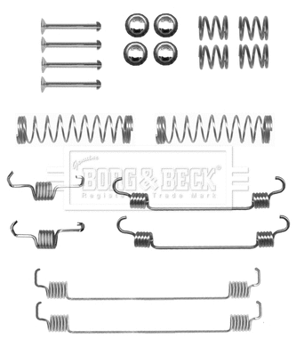 Accessory Kit, brake shoes (BBK6166)