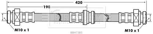 Brake Hose (BBH7385)