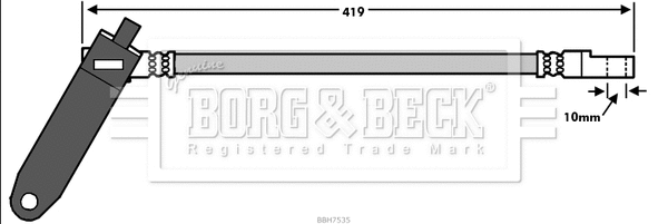 Brake Hose (BBH7535)