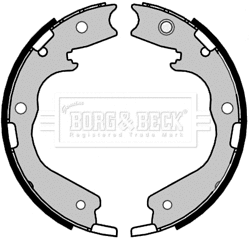 Brake Shoe Set, parking brake (BBS6468)