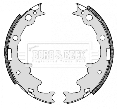 Brake Shoe Set (BBS6269)