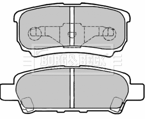Brake Pad Set, disc brake (BBP2003)