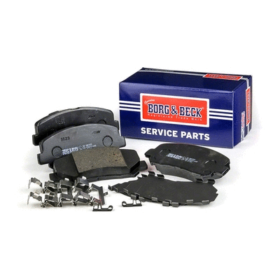 Brake Pad Set, disc brake (BBP2555)