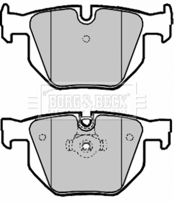 Brake Pad Set, disc brake (BBP1961)