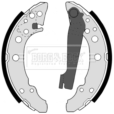 Brake Shoe Set (BBS6379)