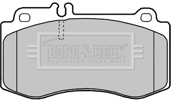 Brake Pad Set, disc brake (BBP2248)