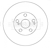 Brake Disc (BBD4456)