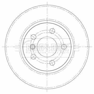 Brake Disc (BBD5425)