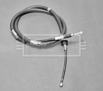 Cable Pull, parking brake (BKB1424)