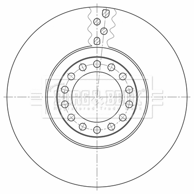 Brake Disc (BBD32603)