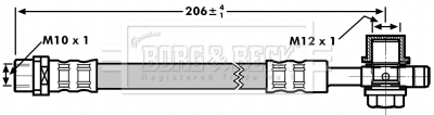 Brake Hose (BBH7298)