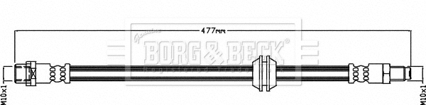 Brake Hose (BBH8490)