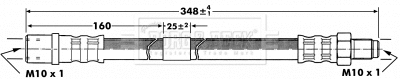 Brake Hose (BBH7089)