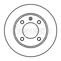 Brake Disc (BBD4738)