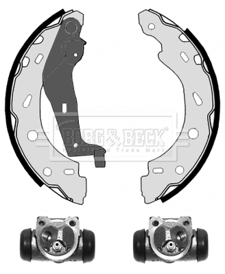 Brake Shoe Set (BBS1084K)