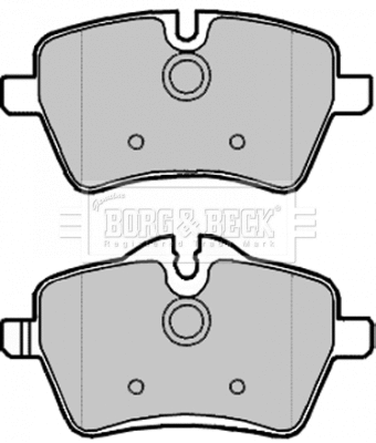 Brake Pad Set, disc brake (BBP1988)